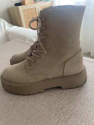 Botas Zara Talla 36 Beige