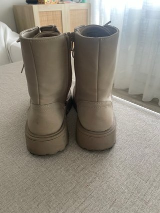 Botas Zara Talla 36 Beige