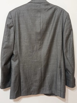Giacca Loro Piana Uomo Grigia pura lana