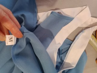 Vestito donna blu taglia M