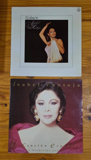 Discos de vinilo de Isabel Pantoja