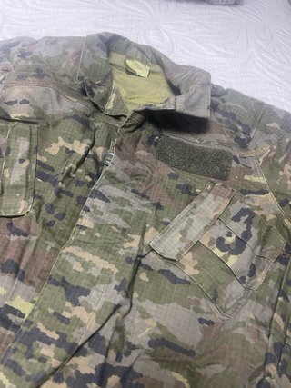 Camisa militar talla S camuflaje