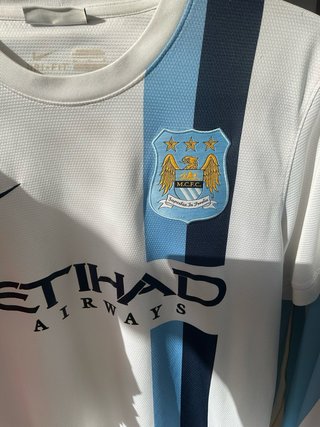 Camiseta Manchester City Visitante 2014 Nike