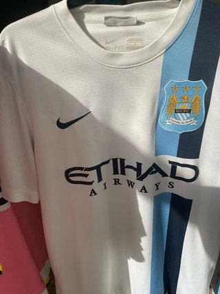 Camiseta Manchester City Visitante 2014 Nike