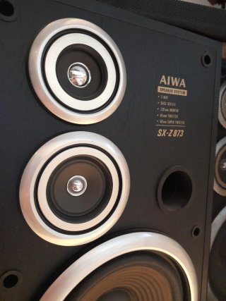 Altavoces Aiwa SX-Z873 Negros