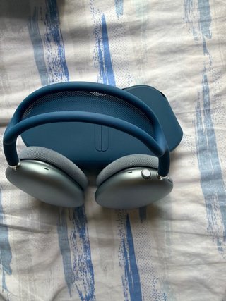 AirPods Max Azules con ticket, garantía y ANC