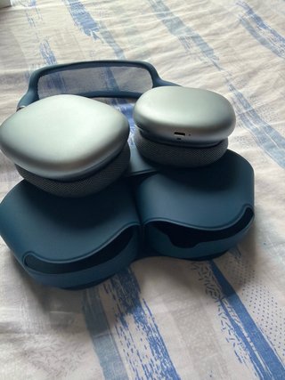 AirPods Max Azules con ticket, garantía y ANC