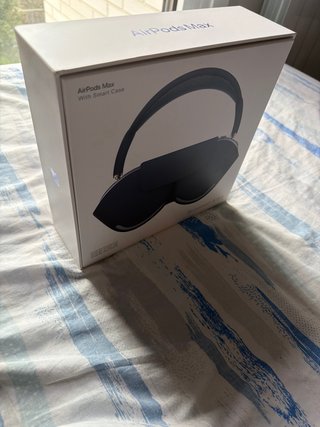 AirPods Max Azules con ticket, garantía y ANC