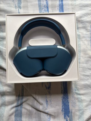 AirPods Max Azules con ticket, garantía y ANC