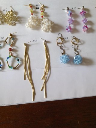 Pendientes hechos a mano