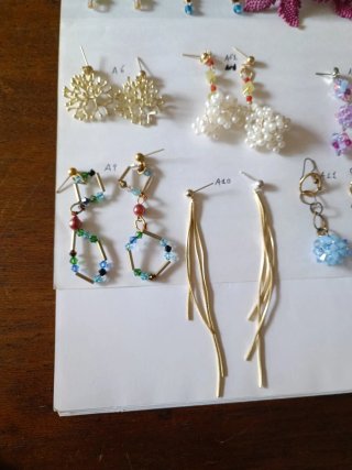 Pendientes hechos a mano