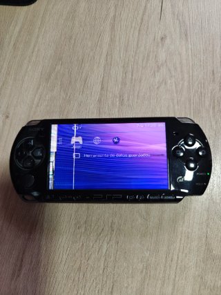 PSP 3004 Negra Pantalla Rota Edición GT