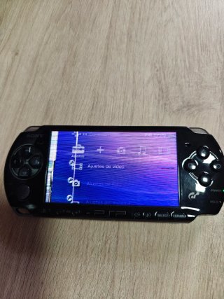 PSP 3004 Negra Pantalla Rota Edición GT