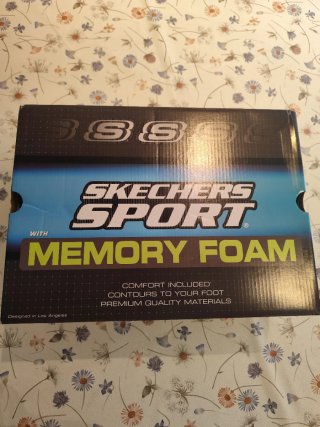 Zapatillas Skechers Memory Foam Negras/Grises