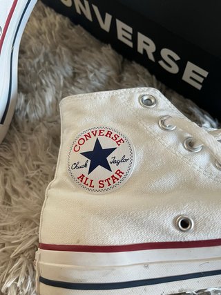 Converse All Star Blancas Hi Top
