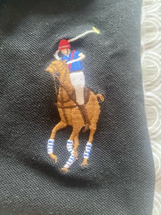 Camiseta Polo Ralph Lauren Mujer Negra Talla M