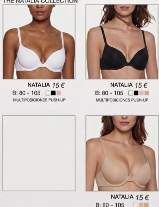 Sujetador Selene Multiposiciones Push-Up