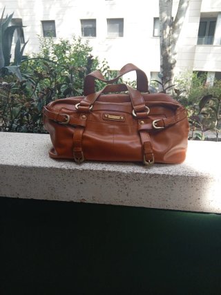 Bolso Color Cognac