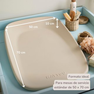 Cambiador bebe silicona Lavable Nattou