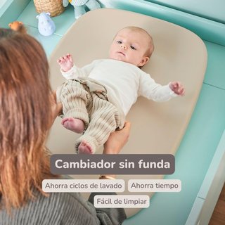 Cambiador bebe silicona Lavable Nattou