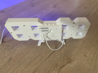 Reloj Digital LED Pared/Mesa Azul