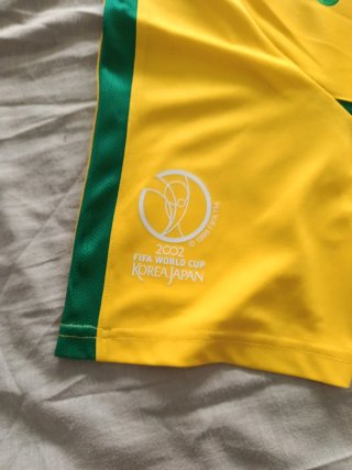 Camiseta Brasil 2002 Roberto Carlos