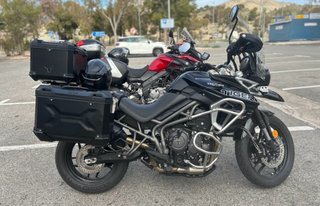 Triumph Tiger 800 XRX LOW Negra