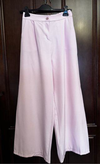 Conjunto chaleco y pantalón rosa