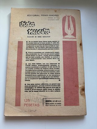Libro Vida Nueva Roman Goul AZEF