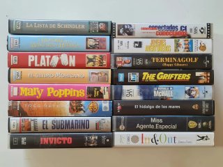 VHS a 2€. Mejor precio por lote