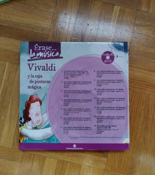 Libros de música clásica para niños.