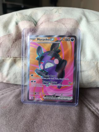 Carta Pokémon Morpeko EX 102/084