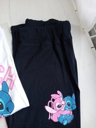 Conjunto camiseta y legging Stich 10-12 años