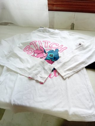 Conjunto camiseta y legging Stich 10-12 años