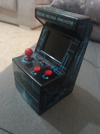Máquina Arcade Micro con Joystick Rojo