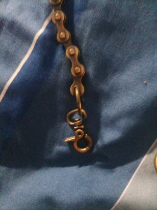 Cadena para cartera estilo motorista