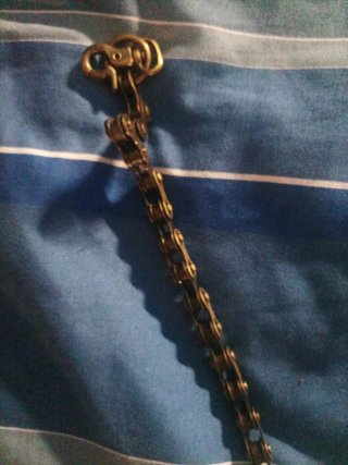 Cadena para cartera estilo motorista