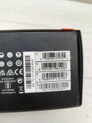 Auriculares JBL Live 660 NC Negros