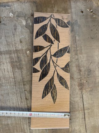 Azulejo decorativo hoja 50 céntimos