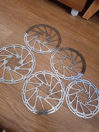 Discos de freno Avid 180, 160, 140 mm