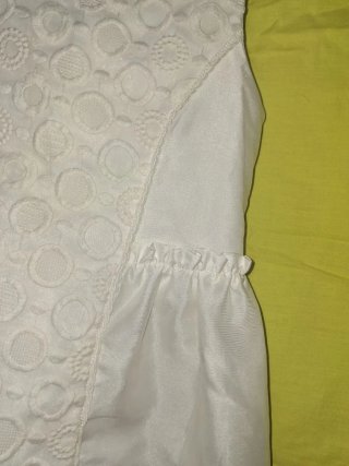 Vestido blanco niña