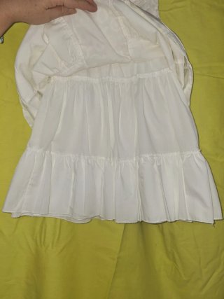 Vestido blanco niña