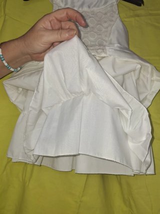 Vestido blanco niña