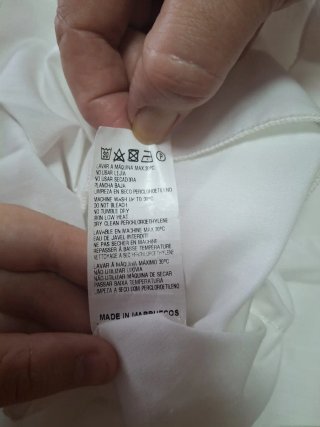 Vestido blanco niña