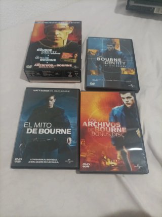 Colección DVD Bourne 3 Discos