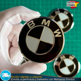 Emblemas BMW 60mm x4 Tapacubos Buje Llantas Rueda