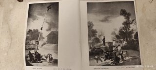 Libro cuadros de Goya época blanco y negro