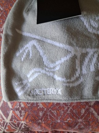 Cappellino Arc'teryx Grigio Bianco
