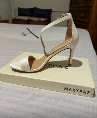 Sandalias Marypaz Blancas Talla 38