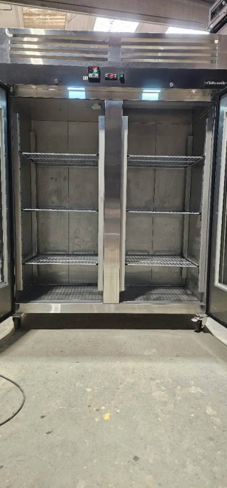 Nevera industrial doble puerta
